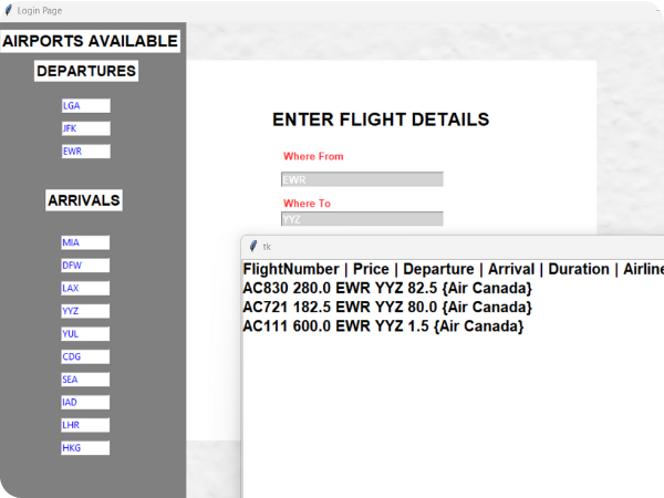 Flights Database